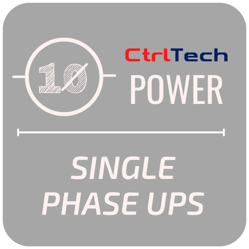Single phase UPS power system
